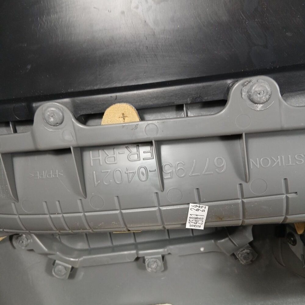 05-15 Tacoma Grey Black Front Passenger RH Interior Door Trim Panel Factory OEM - Picture 8 of 11